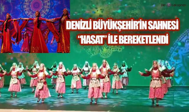 Halk danslarının hasadı sahnede toplandı