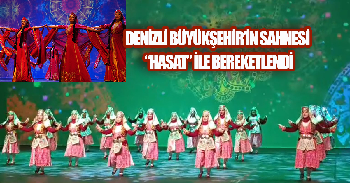Halk danslarının hasadı sahnede toplandı
