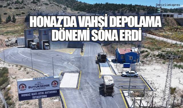 Honaz'dan Çevre Hamlesi: Atıklar Artık Modern Tesise Gidecek