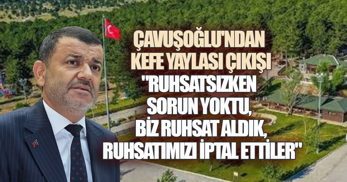 Kefe Yaylası'nda Ruhsat Düğümü: Bu Yıl Konaklama Yapılamayacak