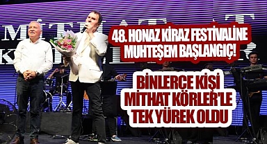 KİRAZ FESTİVALİNE GÖRKEMLİ AÇILIŞ! HONAZ'DA MİTHAT KÖRLER RÜZGÂRI ESTİ