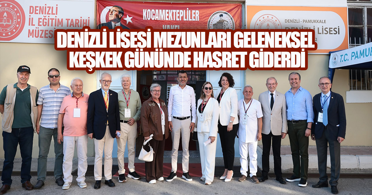 Mezunlar Koca Mektep'te Geçmişe Yolculuk Yaptı