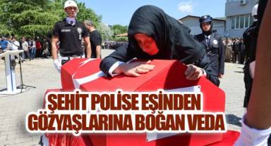 Muğla'da Şehit Olan Polis Memuru Gözyaşları İçinde Denizli'ye Uğurlandı