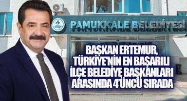 ORC Araştırması'nda Pamukkale Belediyesi, Türkiye'nin En Başarılı İlçe Belediyeleri Arasında 
