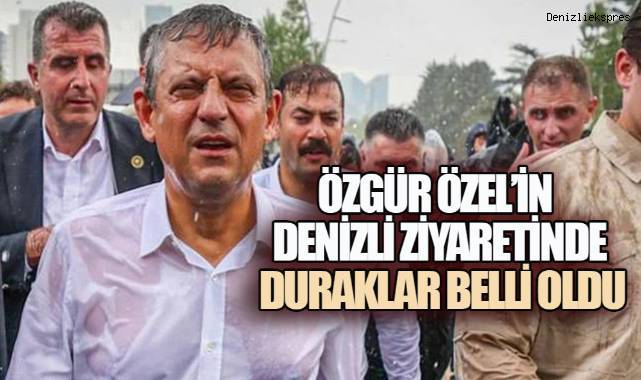 Özel, Denizli’de Esnafın ve İşçinin Sesini Dinleyecek