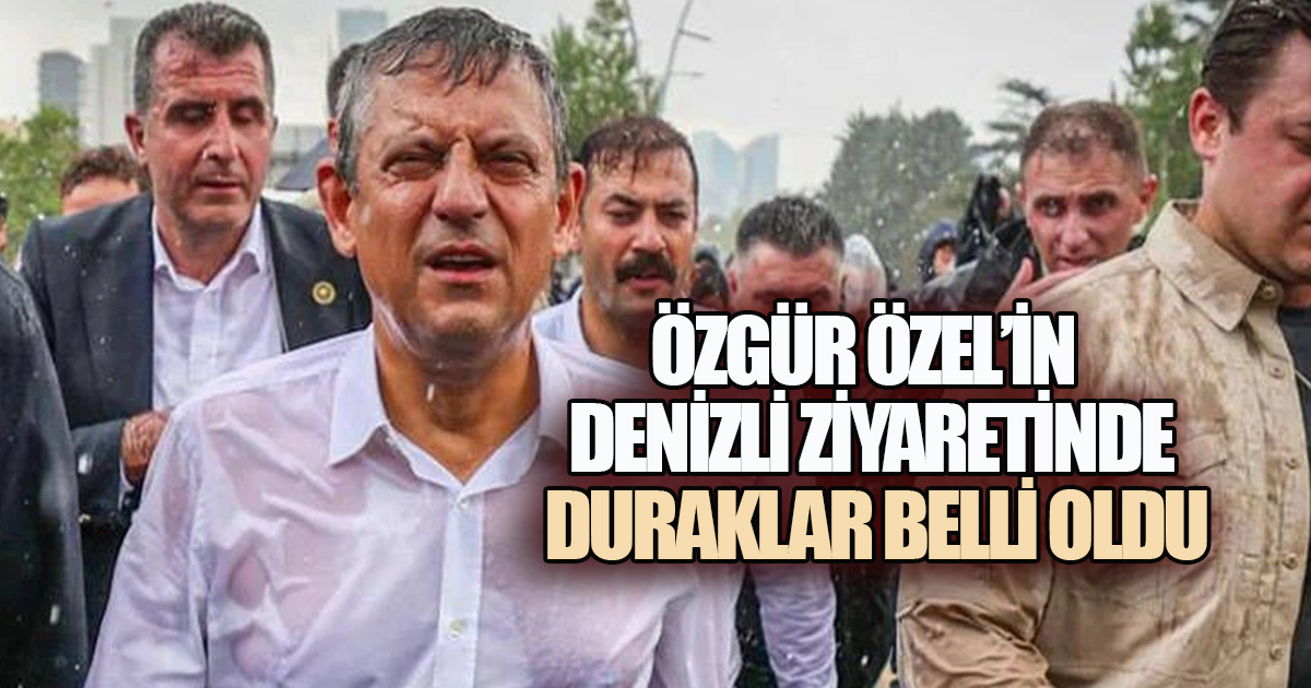 Özel, Denizli’de Esnafın ve İşçinin Sesini Dinleyecek