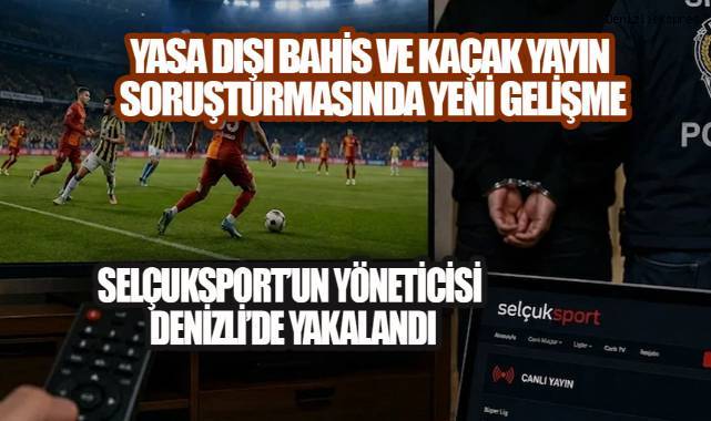 Siber Operasyonda Düğmeye Basıldı: Site Yöneticisi Denizli'de Gözaltına alındı