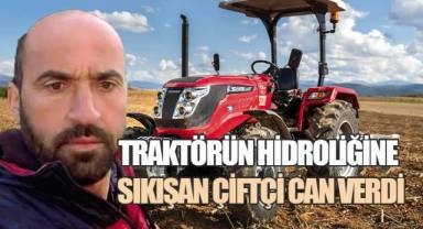 Traktörün Hidroliğine Sıkışan Çiftçi Yaşamını Yitirdi