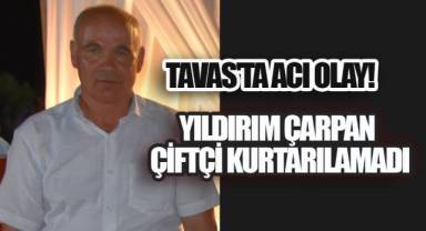 Tütün Tarlasında Yıldırım Faciası! Ağaç Altına Sığınan Çiftçi Yaşamını Yitirdi