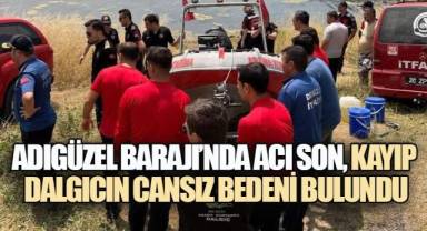 Zıpkınla Av İçin Daldığı Baraj Gölünden Cansız Bedeni Çıktı