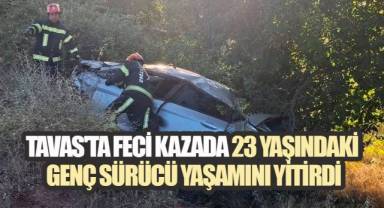 23 Yaşındaki Genç Sürücü Trafik Kazasında Hayatını Kaybetti