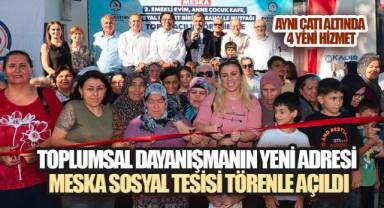 Başkan Çavuşoğlu: 'Karanlığı Aydınlığa Dönüştürdük' Meska Sosyal Tesisi Açıldı