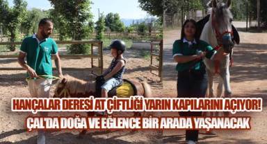 Büyük Menderes'in Kıyısında Yeni Bir Yaşam Alanı: Hançalar Deresi At Çiftliği Yarın Açılıyor