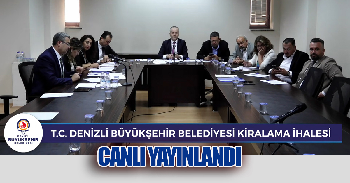 Büyükşehir 53 taşınmazın kiralama ihalesini canlı yayınladı
