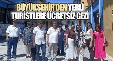Büyükşehir'den yerli turistlere ücretsiz gezi