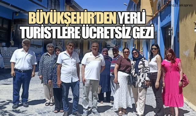 Büyükşehir'den yerli turistlere ücretsiz gezi