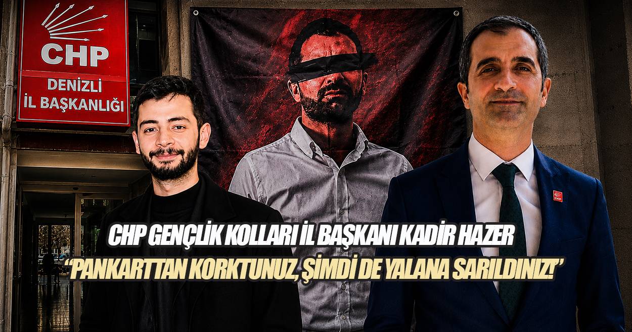 CHP Denizli Gençlik Kolları'ndan atanmış başkana: 