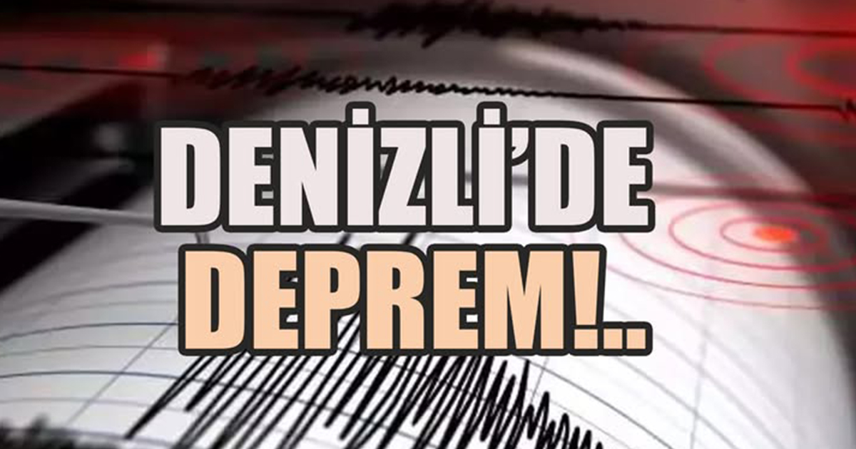 Denizli'de Hissedilen Sarsıntının Merkez Üssü Pamukkale Oldu