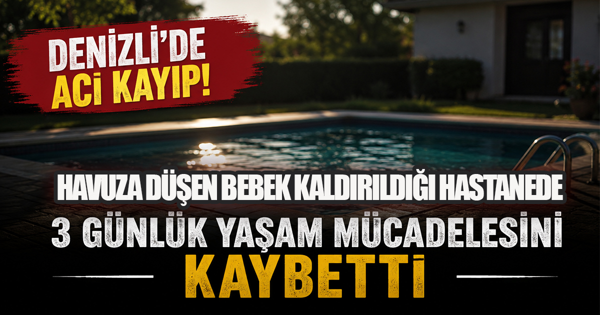Denizli’de Kahreden Olay: Havuzda Bulunan 6 Yaşındaki Ayyüce Yaşamını Yitirdi
