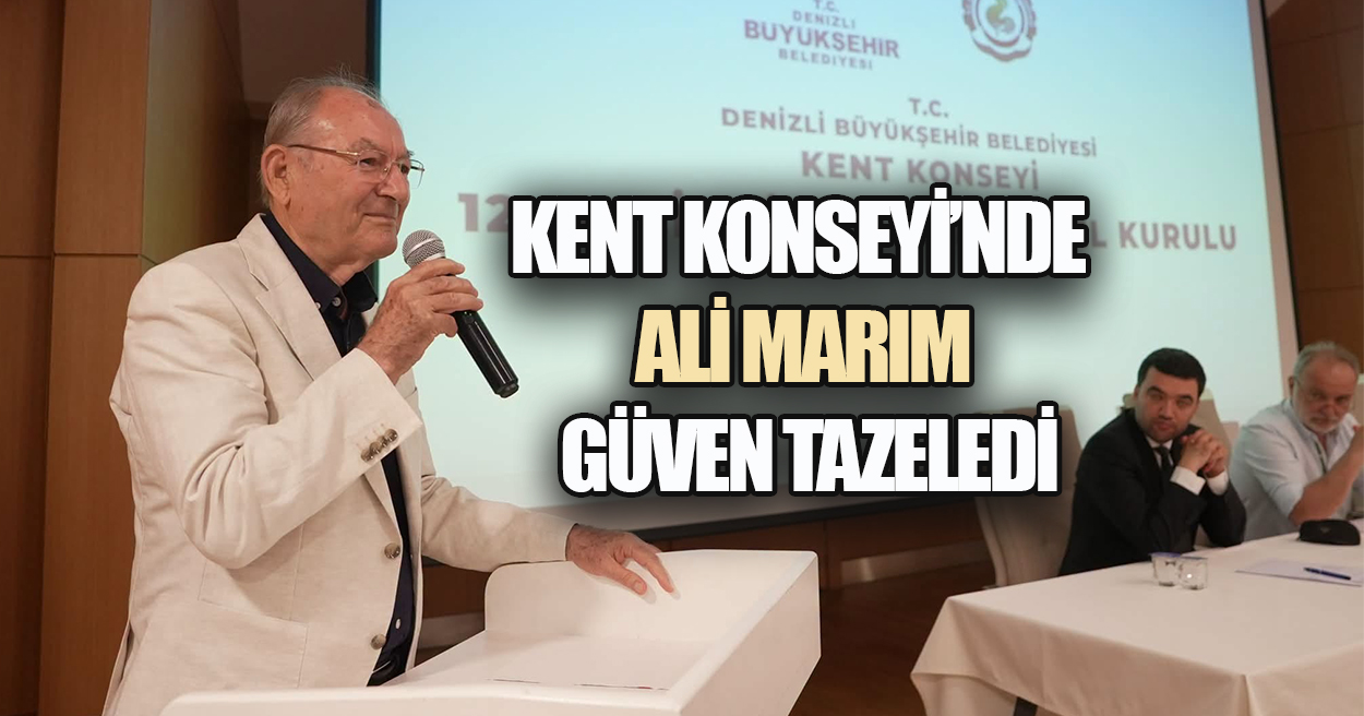 DENİZLİ'NİN KENT HAFIZASI KENT KONSEYİ'NDE YENİDEN BAŞKAN