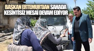 Ertemur, Belenardıçlıların talep ve önerilerini tek tek dinledi