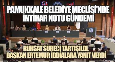 İntihar Mektubu Meclis Gündemine Taşındı: Başkan Ertemur İddialara Yanıt Verdi