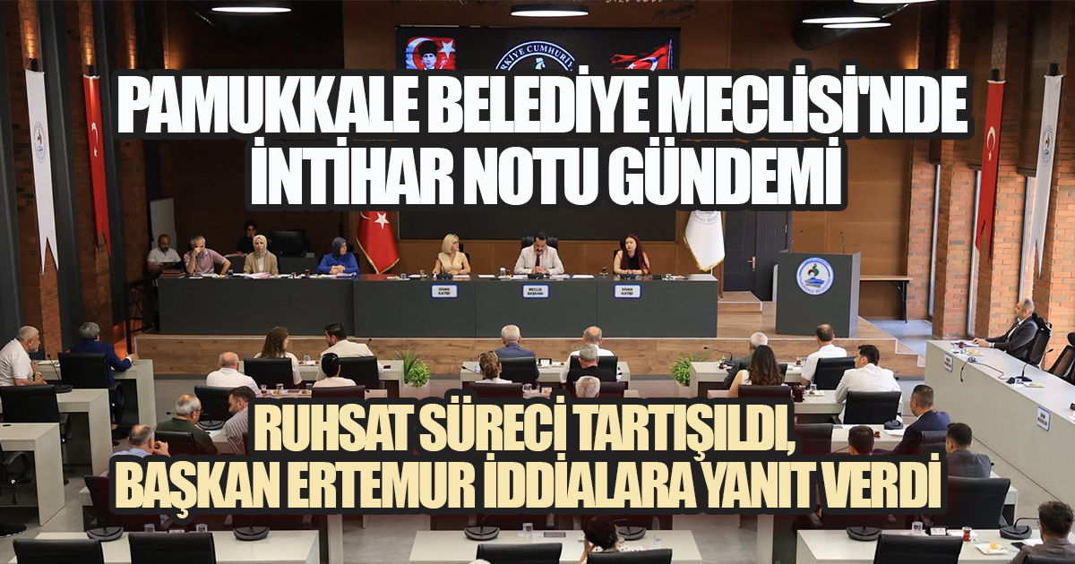 İntihar Mektubu Meclis Gündemine Taşındı: Başkan Ertemur İddialara Yanıt Verdi