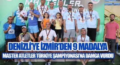 Master Atletizmde Denizli Gururu: Türkiye Şampiyonası'ndan 9 Madalya