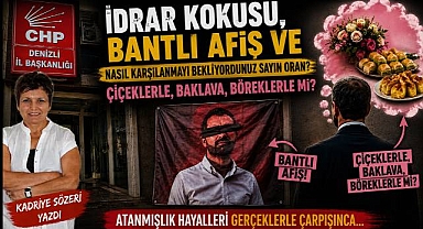 Nasıl karşılanmayı bekliyordunuz Sayın Oran, çiçeklerlerle, baklava, böreklerle mi?