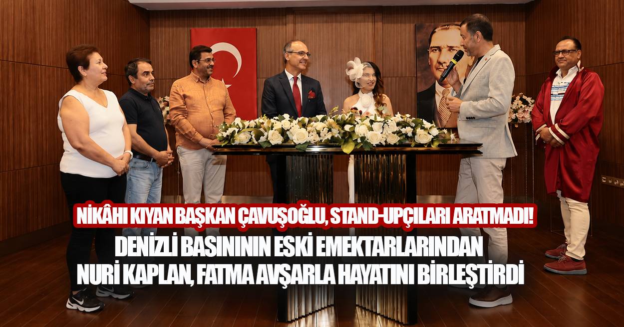 Nuri Kaplan Fatma Avşar'la Evlendi… Başkan Çavuşoğlu Kahkahalara Boğdu!