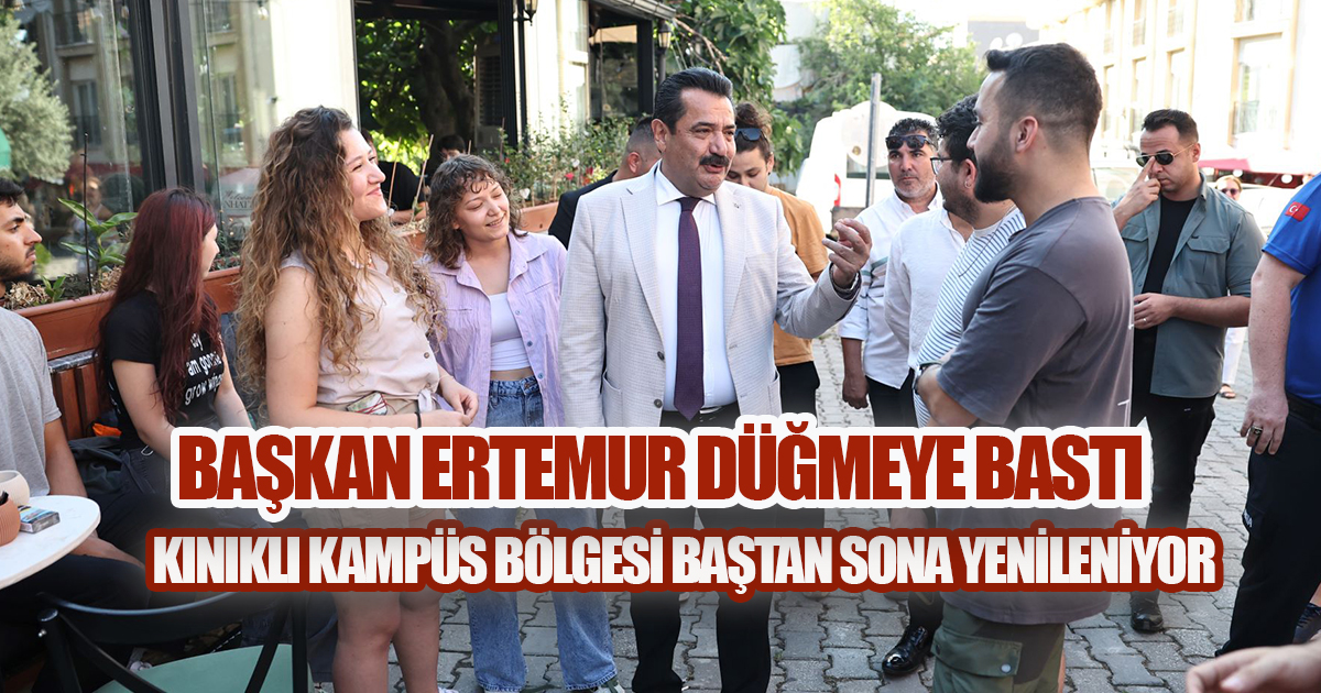 Pamukkale'nin Gözde Bölgesi Kınıklı Yenileniyor: Çalışmalar Okullar Açılmadan Tamamlanacak