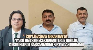 Ümit Özdağ Rozet Taktı, CHP'li Başkan Erkan Hayla'dan Net Mesaj: 