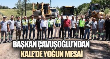 Üreticiye destek, yollara konfor, muhtarlarla ortak akıl