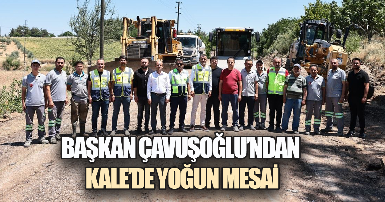Üreticiye destek, yollara konfor, muhtarlarla ortak akıl