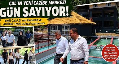 Yeşil Çal A.Ş. tarafından yenilenen Restoran ve Alabalık Tesisi ilçenin yeni buluşma noktası olacak