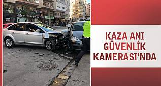 Kaza Anı Güvenlik Kameralarında 